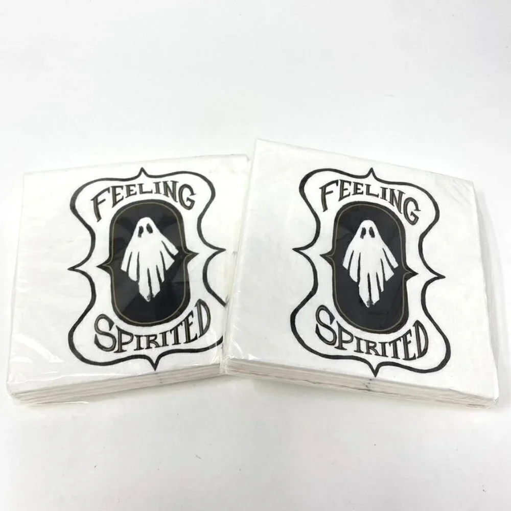 Target Threshold™ 20ct Beverage Disposable Napkins 'Feeling Spirited' Set of 2
